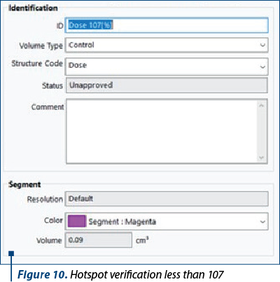 Figure 10. Hotspot verification less than 107