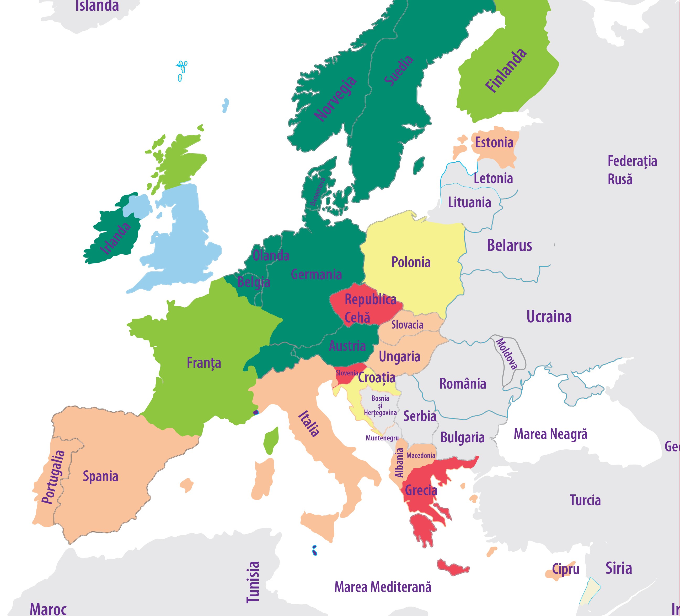 Figura 1. Dezvoltarea cercurilor calității în Europa 